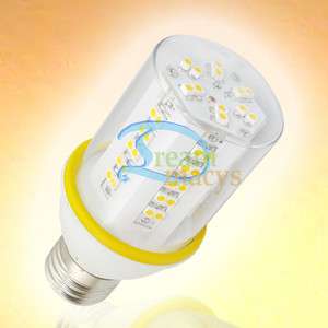 7W E27 Warm White SMD LED Corn Light Bulb Energy saving Lamp  
