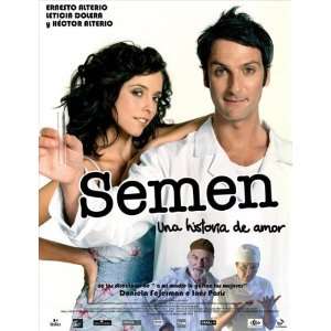  Semen, a Love Sample Poster Movie Spanish 27x40: Home 