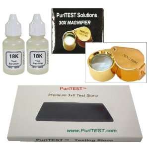  Gold Personal Appraisal Kit + Free Gift by PuriTEST 18 karat Purity 