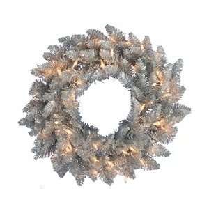  24 Silver Wreath 50 Clear 110 tips Arts, Crafts & Sewing