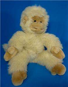 RUSS Mungo Ape Gorilla Monkey 16 Plush Beige Tan Cream Stuffed 