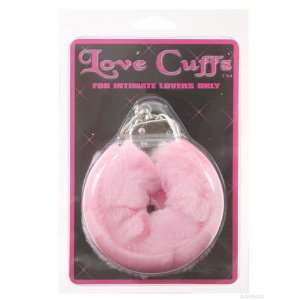  Love cuffs, furry   pink: Health & Personal Care