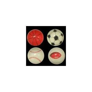  35mm Assorted Sports Balls, Kickballs (12 Pack) Health 