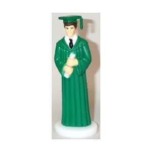  Boy Graduate Green Gown