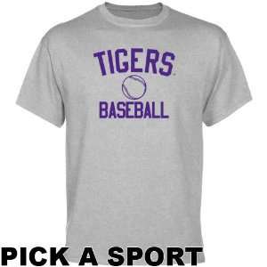 Clemson Tiger T Shirts  Clemson Tigers Ash Custom Sport Icon T Shirt 