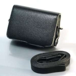    (Black) Leather Camera Case for RICOH CX5 (1318 1)