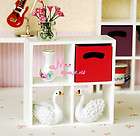 Dollhouse Miniature PURE WHITE WOODEN 4 GIRD SHELF Cubbies Shelf