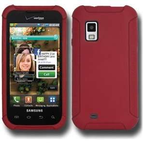   Jelly Case Maroon Red For Samsung Mesmerize Sch I500 Samsung Fascinate