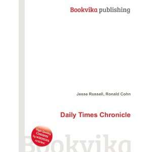  Daily Times Chronicle Ronald Cohn Jesse Russell Books