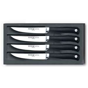  : Wusthof Grand Prix II Steak Knife Set (4 knives): Kitchen & Dining