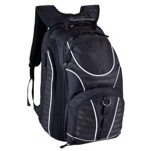  Damiers 17 Checkpoint Friendly Computer Backpack   Black 
