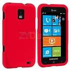   Rubberized Skin Case Cover Accessory for Samsung Focus S i937  