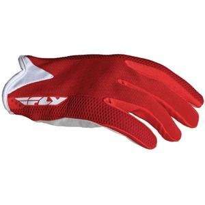  Fly Racing Lite Race Gloves   Large/Red Automotive