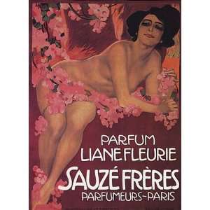  PARFUM LIANE FLEURIE SAUZE FRERES PARFUMEURS PARIS WOMAN 