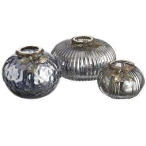  Mercury Glass Tealight Holder (Set of 3): Home & Kitchen