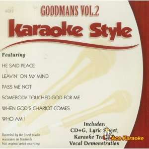  Daywind Karaoke Style CDG #4000   Goodmans Vol. 2 Musical 