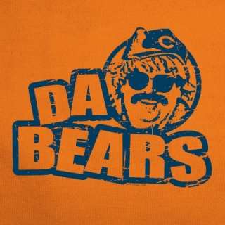 Da Bears t shirt iron chicago mike jersey ditka M  
