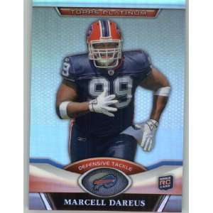  2011 Topps Platinum #64 Marcell Dareus RC   Buffalo Bills 