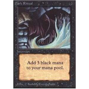    Magic the Gathering   Dark Ritual   Unlimited Toys & Games
