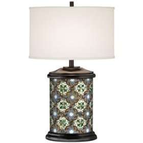  Santa Clara Giclee Art Base Table Lamp: Home Improvement
