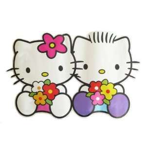  Decorative Hello Kitty Peel and Stick Giant Wall Sticker 