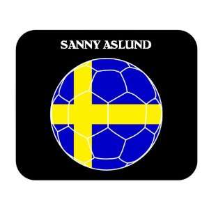  Sanny Aslund (Sweden) Soccer Mouse Pad 