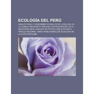 Ecología del Perú Agua potable y saneamiento en el 