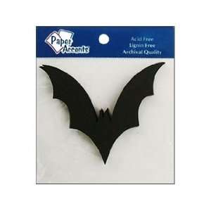  AD Paper Chipboard Shapes 8pc Bat Black Arts, Crafts 