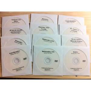   Fundamentals of Engineering Exam Review 12 DVDs 