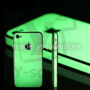 iPhone 4 Glow in Dark Luminous Moon Shield Film/ Sticker/ Vinyl ~Wrap 