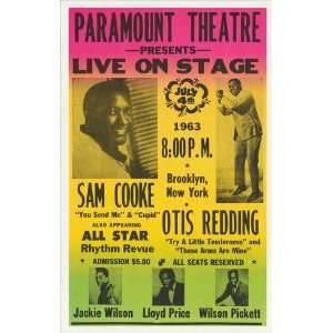 Sam Cooke   Otis Redding, All Star Rhythm Review, Jackie Wilson, Lloyd 
