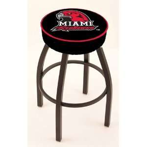  Miami of Ohio Redhawks Bar Chair Seat Stool Barstool 