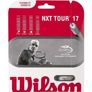  Wilson NXT TOUR 17 Tennis String Set: Sports & Outdoors