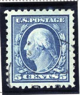 SUBSTANTIAL USED U.S. STAMP COLLECTION IN 4 VOL. SCOTT ALBUM NOW 73% 