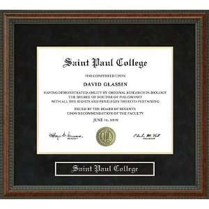  Saint Paul College Diploma Frame