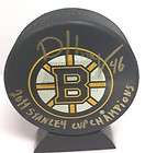 David Krejci Boston Bruins signed autographed puck Stanley Cup Champ 