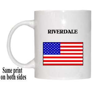 US Flag   Riverdale, Illinois (IL) Mug 