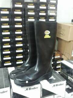 SG/HR SFC 15 Black Rubber Boots plain toe Waterproof plus Oil 