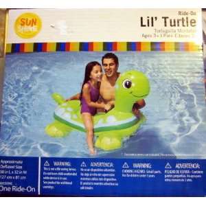  Lil Turtle Pool Toy Ride On: Toys & Games