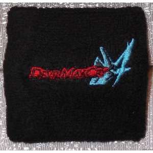  DEVIL MAY CRY Logo Black Terrycloth WRISTBAND Everything 