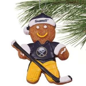 Buffalo Sabres NHL Gingerbread Man Person Resin Christmas 