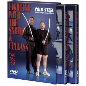 Lynn Thompson Cold Steel Two Disc DVD Set Fighting with the Saber and 