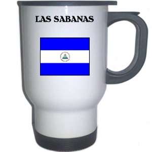  Nicaragua   LAS SABANAS White Stainless Steel Mug 