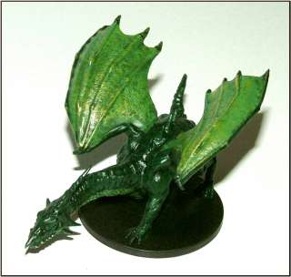   mini LARGE YOUNG GREEN DRAGON Dungeons & Dragons Miniature DDM  