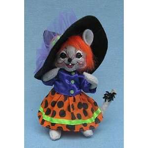  Annalee Dotty Witch Mouse Figurine 6