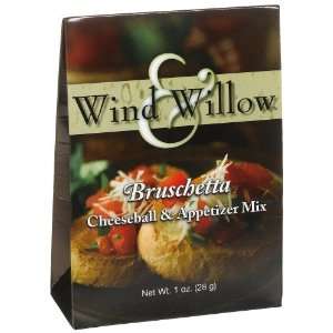 Wind & Willow Brushcetta Cheeseball Mix, 1.0 Ounce Boxes  