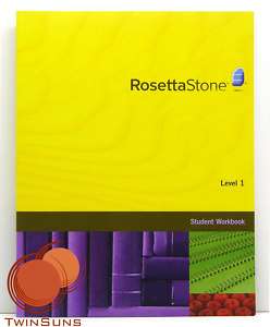 ROSETTA STONE® HOMESCHOOL WORKBOOK LA SPANISH LEVEL 1  