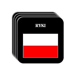  Poland   RYKI Set of 4 Mini Mousepad Coasters 