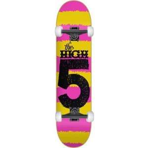 High 5 Bee Scribble Complete Skateboard   8.0 w/Thunder Trucks 