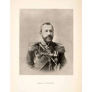   Russian Imperial Minister War   Original Photogravure